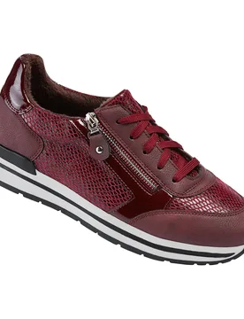 Komfort-Sneaker "Maren" 40 rot - wonderwalk - FashionsVida