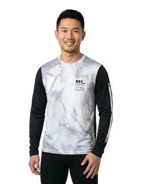Maglia A Maniche Lunghe Ponente S Grey - Bicycle Line - FashionsVida