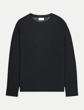 NN.07 Langarmshirt Clive Schwarz L