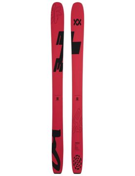 Freeride Skier Revolt 114 2026 für Herren aus Holz Größe 184 cm Rot