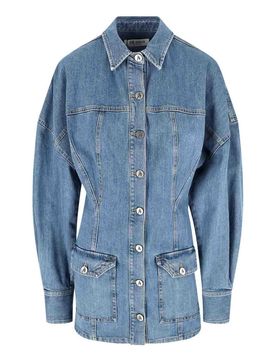 The Attico Abito Mini Denim