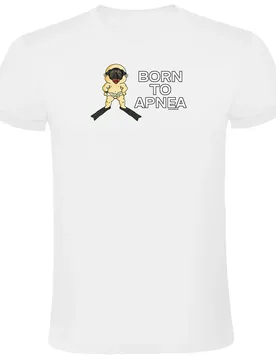 Maglietta A Maniche Corte Born To Apnea - Kruskis - FashionsVida