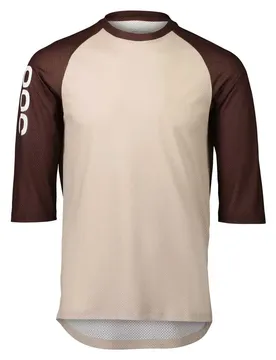 Maglia A Maniche 3/ Da Enduro Pure Light Sandstone Beige / Axinite Brown