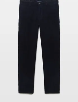 Pantalon hombre de pana chino gomas laterales,slim algodón stretch - Dustin - FashionsVida