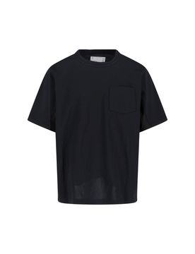 Sacai Men's 100% Cotton T-Shirt