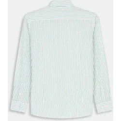 Harper & Neyer - Camisa de lino de hombre de rayas
