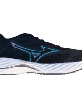 WAVE POLARIS Laufschuhe Damen Black/Ceramic/IcelandBlue 37 - Mizuno - FashionsVida