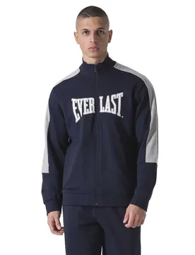 Sweat-shirt à Zip Felpa Blue Navy M