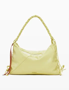 Sac moyen brillant avec nœud GREEN U female - Desigual - FashionsVida