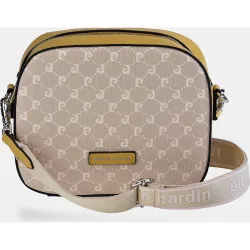 Bolso crossbody con bandolera ancha en Lona P.U. logo