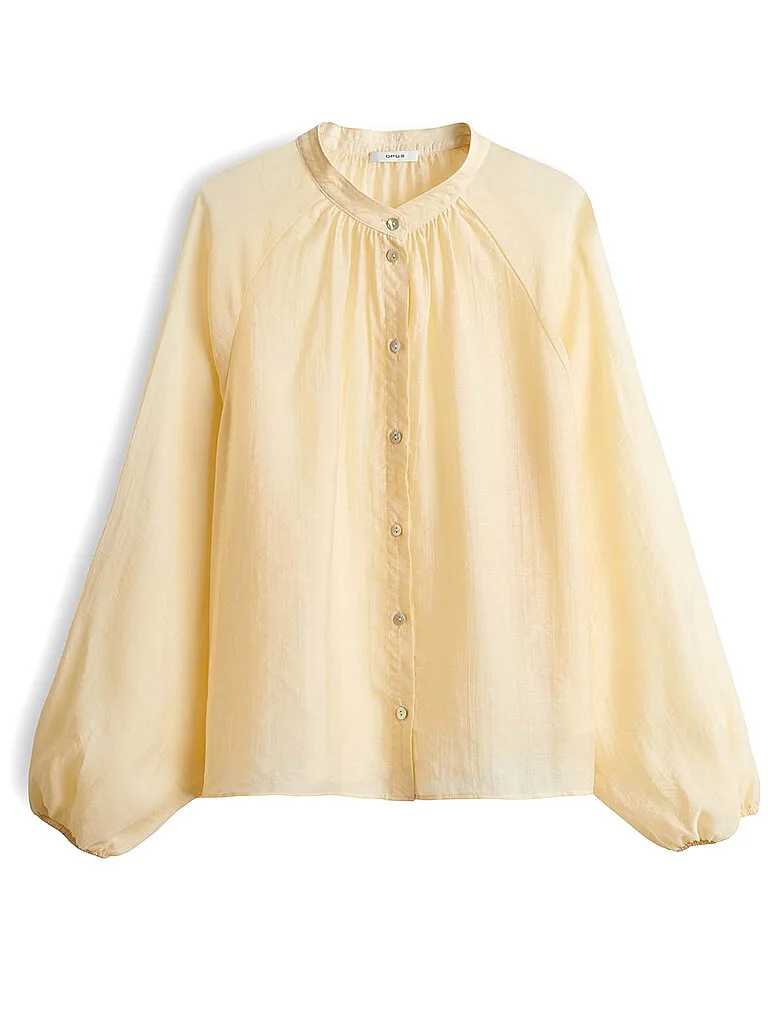 Opus Chemise FABRIELLE jaune 36 - Opus - FashionsVida