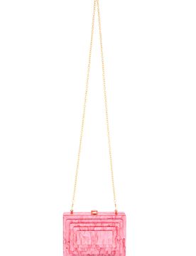 NAEMI Bolso de noche oro / rosa