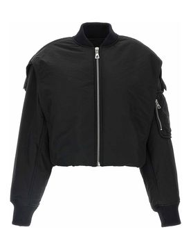 La giacca bomber con cappuccio