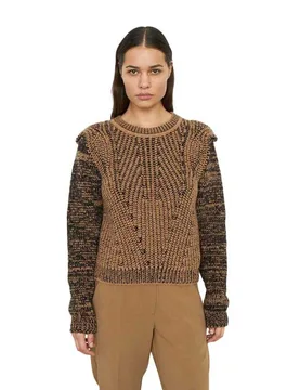 Pull Adele Brown S - Second female - FashionsVida