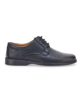 Scarpe Stringate Nere Vera Pelle 1 42