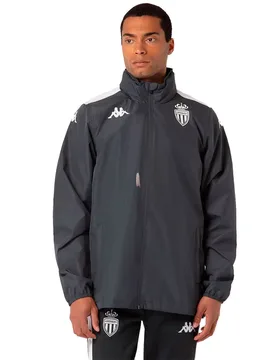 Veste Entraînement As Monaco 24/25 Adverzip Pro 8 Grey Dk / White / White 3XL - Kappa - FashionsVida