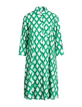 Midi-Kleid Damen Grün M Damen