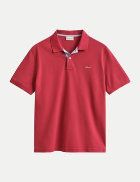 Gant Piqué Poloshirt Rot XXL