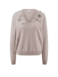 RIANI Pullover hellbraun S damen