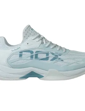 At10 Lux Padel Shoes Morning Mist / Turquoise UK 8 - Nox - FashionsVida