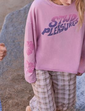 Pantaloni Capri Da Gaucho A Quadri Pleasures X Stwd