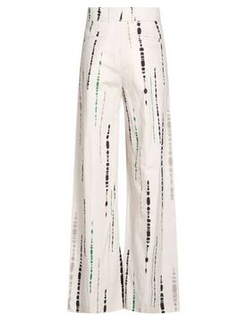Officine Générale Pantalones Mujer Gris perla 38,40 Mujer
