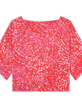 Blusa de mujer con estampado fantasia - Caroll - FashionsVida