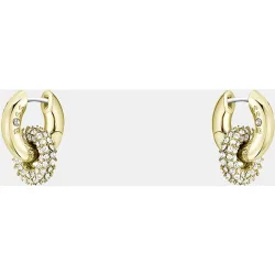 Pendientes Live Precious de acero dorado y cristales