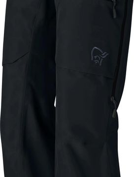 Norrona Schutzhose aus GORE-TEX Lofoten Gore-Tex Pants W Caviar Black für Damen Größe M schwarz