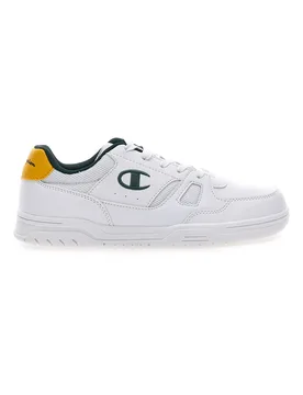 Sneakers bianche con dettagli verde e giallo CLY 87 B GS 39 - Champion - FashionsVida