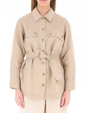 PENNYBLACK Giacca in lino BEIGE 44 - Pennyblack - FashionsVida