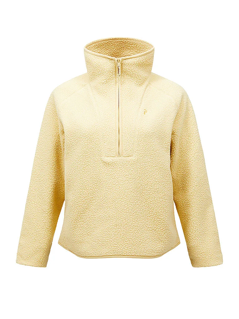 Pull Nature Rush Pile 1/2 Zip jaune L - Peak Performance - FashionsVida