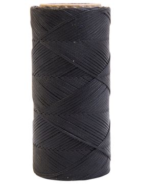 Einflechtfaden IRH gewachst black