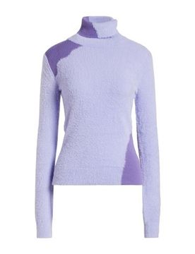 Rollkragenpullover Damen Lila L,M,S Damen