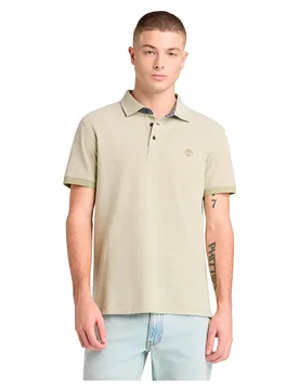 Polo à Manches Courtes Baboosic Brook Sage S - Timberland - FashionsVida
