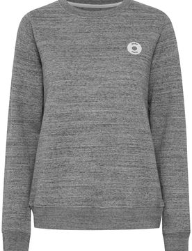 Oxmo Sudadera 'HELLA' gris moteado