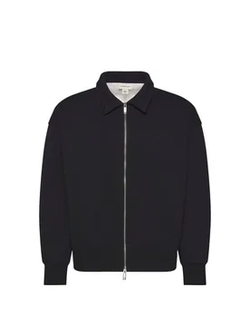 Calvin Sweat col classique zippé en coton - Calvin Klein - FashionsVida