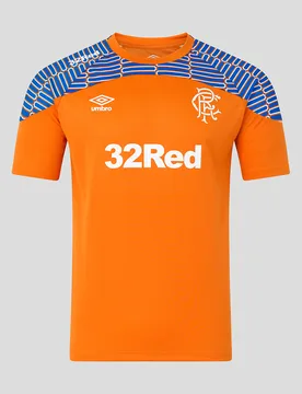 Rangers Fc Men's 2026/27 Away Matchday T-shirt Orange 2XL male - Castore - FashionsVida