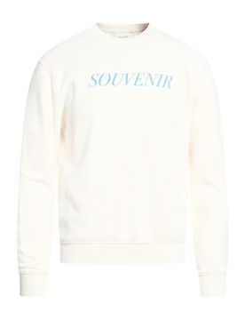 FORÉT Sweatshirt Herren Cremeweiß S Herren