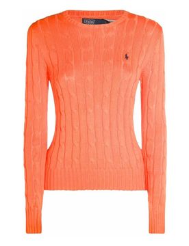 Maglione girocollo in cotone slim fit