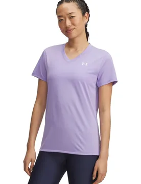 Tech Damen T-Shirt, lila MD - Under armour - FashionsVida
