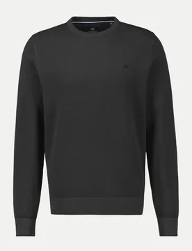 Regular-Fit Strickpullover Schwarz XXXL - Lerros - FashionsVida