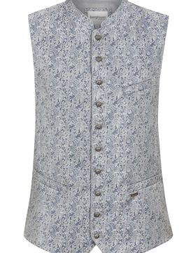 Trachtenweste Ramiro (taupe, Gr. 50) von Bergfeuer für Herren, Oberteile, 100% Polyester
