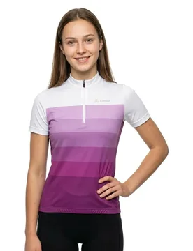 Maillot à Manches Courtes Half Zip Rainbow Mid - Loeffler - FashionsVida