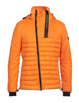 Pufferjacke & Daunenjacke Herren Orange M Herren