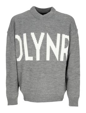 Maglione Uomo Sweater Logo Grey