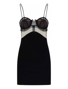 Nensi Dojaka Miniabito in tulle