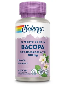 Capsule Bacopa 100mg 60 Unità Lila