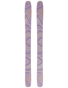 Freeride Skifahren Qst 106 Nirvana 2026 aus Holz Größe 165 cm Grau