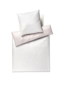 Joop Satin Bettwäsche Micro Pattern 70x90cm/140x220cm Crme crema